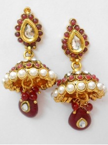 Polki Earrings